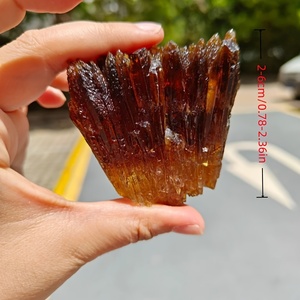 Énergie de pierre brute <span class=keywords><strong>ambre</strong></span> en cristal sculpté de haute qualité pour l'équilibre énergétique décoratif pour la guérison Reiki - Product Image 3