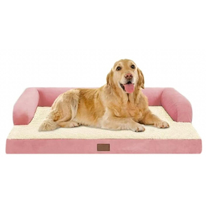 Cama personalizada para mascotas de alta calidad, nuevo sofá cama plano extra grande transpirable, sofá cama de lujo para perros - Product Image 1