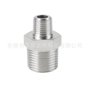 Raccord de tuyauterie en acier inoxydable Qingyan, filetage mâle M10 x 1,5, embout hexagonal pour usage plomberie et industriel - Product Image 4