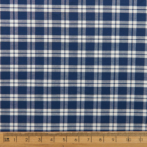 Tissu popeline <span class=keywords><strong>tiss</strong></span>é sur mesure, doux, à carreaux, teint en fil, 100 % coton de haute qualité, pour chemises habillées pour hommes, sacs et jouets - Product Image 3