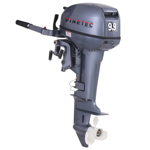 Moteur marin économique 2 temps 9,9 CV 246cc 2 cylindres CE personnalisé en usine pour bateau de pêche et de loisirs - Product Image 2