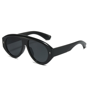 แว่นกันแดดทรงกลม แบรนด์เรโทร โลหะ คุณภาพสูง ดีไซน์หรูหรา สำหรับผู้หญิงผู้ชาย ขายส่ง ปรับแต่งได้ ป้องกันรังสียูวี 400 ขอบเต็ม - Product Image 2