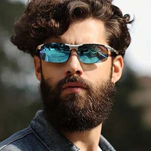 Gafas de Sol de Moda 2025 con Logotipo Personalizado, Montura Media de Aleación, Lentes de Espejo con Protección UV400, Antideslumbrantes, Polarizadas, para Conducir, para Hombre y Mujer - Product Image 2