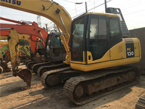 Excavadora hidráulica de orugas Komatsu usada, gran maquinaria de construcción, motor Original, gran potencia, precio bajo - Product Image 4