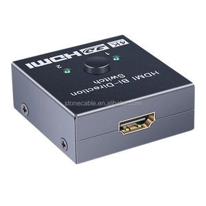 Switch <span class=keywords><strong>HDMI</strong></span> Bidirezionale a 2 Porte 4K <span class=keywords><strong>HDMI</strong></span> 2.0 2x1 1x2 Splitter Bidirezionale per Commutazione del Segnale Video - Product Image 2