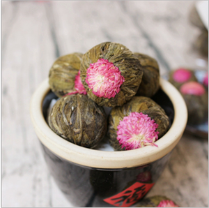 <span class=keywords><strong>Chino</strong></span> hecho a mano Etiqueta Privada melocotón Litchi artesanía flor Bola de té - Product Image 4