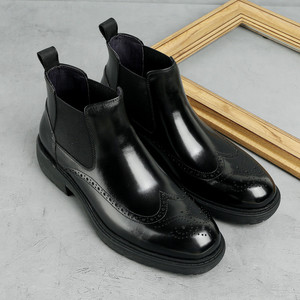 Zapatos Oxford de Cuero con Punta Cuadrada Hechos a Medida para Hombre - Zapatos Formales de Lujo con Características Antideslizantes y de Masaje - Product Image 4