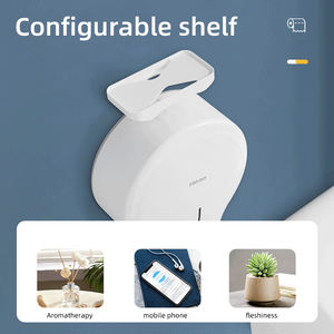 Hotel comercial pared colgante Jumbo inodoro rollo grande dispensador de papel tisú montado en la pared al por mayor E1008 - Product Image 2