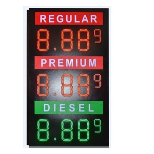 Ngoài trời <span class=keywords><strong>LED</strong></span> gas giá kỹ thuật số dấu hiệu không thấm nước sắt Tủ <span class=keywords><strong>LED</strong></span> Board <span class=keywords><strong>8</strong></span> <span class=keywords><strong>inch</strong></span> <span class=keywords><strong>LED</strong></span> trạm xăng hiển thị giá - Product Image 2