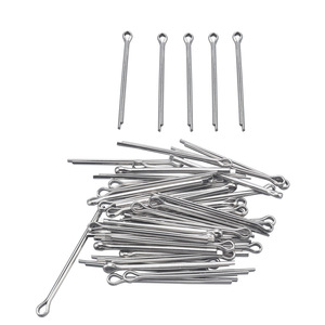 Iqihui 120Pcs Stainless Steel Cotter <b>Pin</b> Assortment 6 Sizes M2.5 M3 M4 General Use Safety <b>Pins</b> Set - Product Image 4