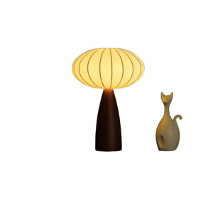 Lampe de table chinoise de style rétro, E27, contrôle tactile LED, pour salon, chambre à coucher, bureau, éclairage d'ambiance - Product Image 5