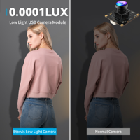 ELP 2K Starvis kamera USB 1080P, lampu rendah tanpa distorsi 0,0001lux pencahayaan rendah H.264 kamera industri untuk lingkungan gelap