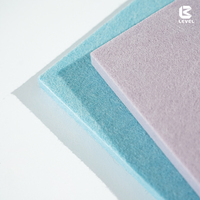 Matériaux d'insonorisation, panneaux acoustiques en feutre PET, NRC 0.98, panneaux acoustiques en polyester pour solution acoustique de bureau