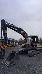 Excavateur d'occasion Volvo EC150 d'origine en bon état à vendre Moteur rotatif Volvo EC150 à faible durée de fonctionnement - Product Image 4