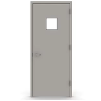 Pintu Tahan Api Satu Jam Berkualitas Tinggi Model Ayun Dengan Perlengkapan Kunci untuk Penggunaan Komersial Industri Hotel Vila Apartemen