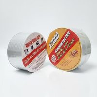 Endüstriyel Bütil Su Geçirmez Alüminyum Folyo Bant 3 Yıl Garantili Çevre Dostu UV ve Küf Dayanımlı Soğuğa Dayanıklı