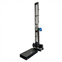 Printer dinding baru, printer dinding vertikal 3D, printer inkjet digital untuk lukisan dinding latar belakang 3D