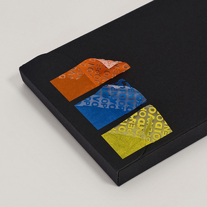 Etiqueta de Seguridad a Prueba de Manipulación con Logotipo Personalizado, Sello de Garantía Anti-Falsificación, Etiqueta Adhesiva Rectangular de Aluminio - Product Image 3