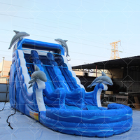 Glissière d'eau gonflable personnalisée de conception OEM prix de gros pour toboggan aquatique gonflable personnalisé