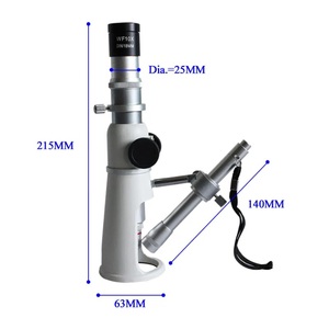 Boshida XC 100X 40X 50X โลหะแบบพกพาที่20X ช่องมองภาพและแบตเตอรี่ - Product Image 5