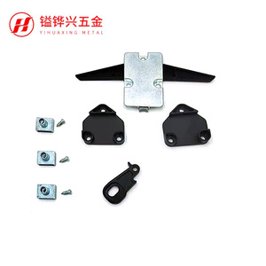 YIHUAXING METAL Furniture <b>Lock</b> 64*41mm Keyless Zinc Alloy Anti-Tilt Aircraft <b>Lock</b> Three-Pronged Easy Installation - Product Image 1