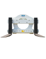 LDSJ L-Serie Schwerlast-Gabelstapler-Rotator-Anbaugerät Klasse II/III/IV Wagenmontage 360° Rotation 1-7T Metallabfall-Entladung