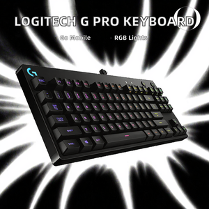 Voor <span class=keywords><strong>Logitech</strong></span> G Pro Ultra Draagbare 87-toets Mechanisch Gaming Toetsenbord Met Tenkeyless Ontwerp 16.8 Miljoen Kleuren Gx Blauwe Usb-Kabel - Product Image 3
