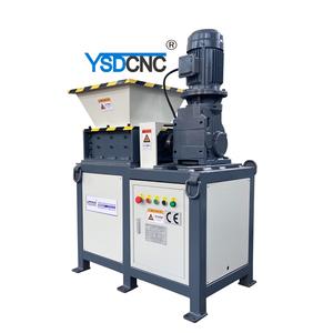 Machine de déchiquetage de filet de pêche de déchets métalliques en verre de bouteille de verre de transformateur de YSD-400 - Product Image 1