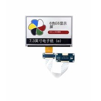 Module d'écran électronique à encre électronique Raspberry Pi de 7,3 pouces à 6 couleurs, microcontrôleur STM32, communication SPI, écran papier électronique