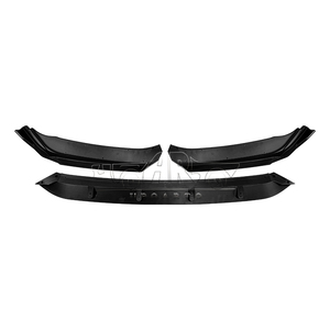 Labio Delantero de Plástico con Aspecto de Carbono Haosheng, 3 Piezas, para VW CC <span class=keywords><strong>Arteon</strong></span> R-Line Facelift 2020 2021 2022 2023 2024 - Product Image 3