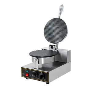 Commercial Ice Cream Waffle Cone Maker/ Bubble Waffle Maker Professional Waffle Machine Snack Machines