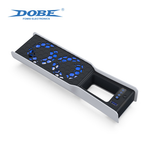 Ventilateur de refroidissement DOBE PS5 pour <span class=keywords><strong>Playstation</strong></span> 5 Slim/Pro, ventilateur de refroidissement pour jeux avec LED et vitesse réglable - Product Image 2