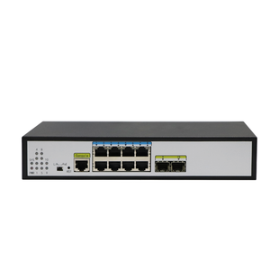 Commutateurs d'agrégation de fibres L2 gérés de haute qualité à prix réduit, 8 ports 1000M + 2 ports SFP 1000M, transcepteur fibre optique - Product Image 1