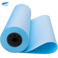 Papel de Dibujo de Alta Calidad A0 A1 A2 A3, Papel Azul para Plantillas, 80g, para Plotter, Impresión Láser e Inyección de Tinta, Rollo de Papel de Ingeniería CAD