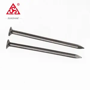 Q195/q235 chiodo comune in filo di ferro per unghie 20mm 30mm 40mm 50mm 60mm 70mm 80mm 90mm 100mm 125mm per il mercato africano