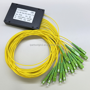 ตัวแยกไฟเบอร์แบบ ABS 1x16 SC/APC โหมดเดี่ยว สายเคเบิลใยแก้วนำแสงภายในอาคาร ความยาว 1 เมตร สีเหลือง ปลอกหุ้ม LSZH ตัวแยกสัญญาณแสง - Product Image 2