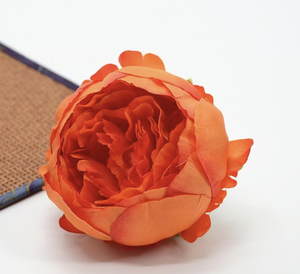 ดอกโบตั๋นจำลองขนาดเล็ก <span class=keywords><strong>ชุด</strong></span>โบราณจีน เครื่องประดับศีรษะ หมวกกันแดด ทำมือ DIY ดอกไม้<span class=keywords><strong>ไหม</strong></span> ทรงกลม ดอกโบตั๋นทรงแตร - Product Image 5