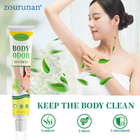 Zourunan 20g Crème Déodorante Naturelle Anti-Transpirante pour Aisselles, Efficace Contre les Odeurs Corporelles, Soin des Aisselles, OEM B2B