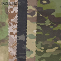 Tissu d'uniforme mixte en coton nylon imprimé camouflage Ripstop pour engrenages tactiques et utilisation en extérieur doux au toucher