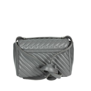 Borsa a tracolla Vintage da donna X05.001 grigia con chiusura a Zip singola con fodera portatile in PU e poliestere - Product Image 4