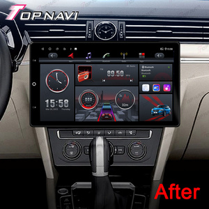 Radio de coche con pantalla Android todo en uno para coche Central Multimedia Universal pantalla giratoria automática reproductor inalámbrico Carplay - Product Image 2