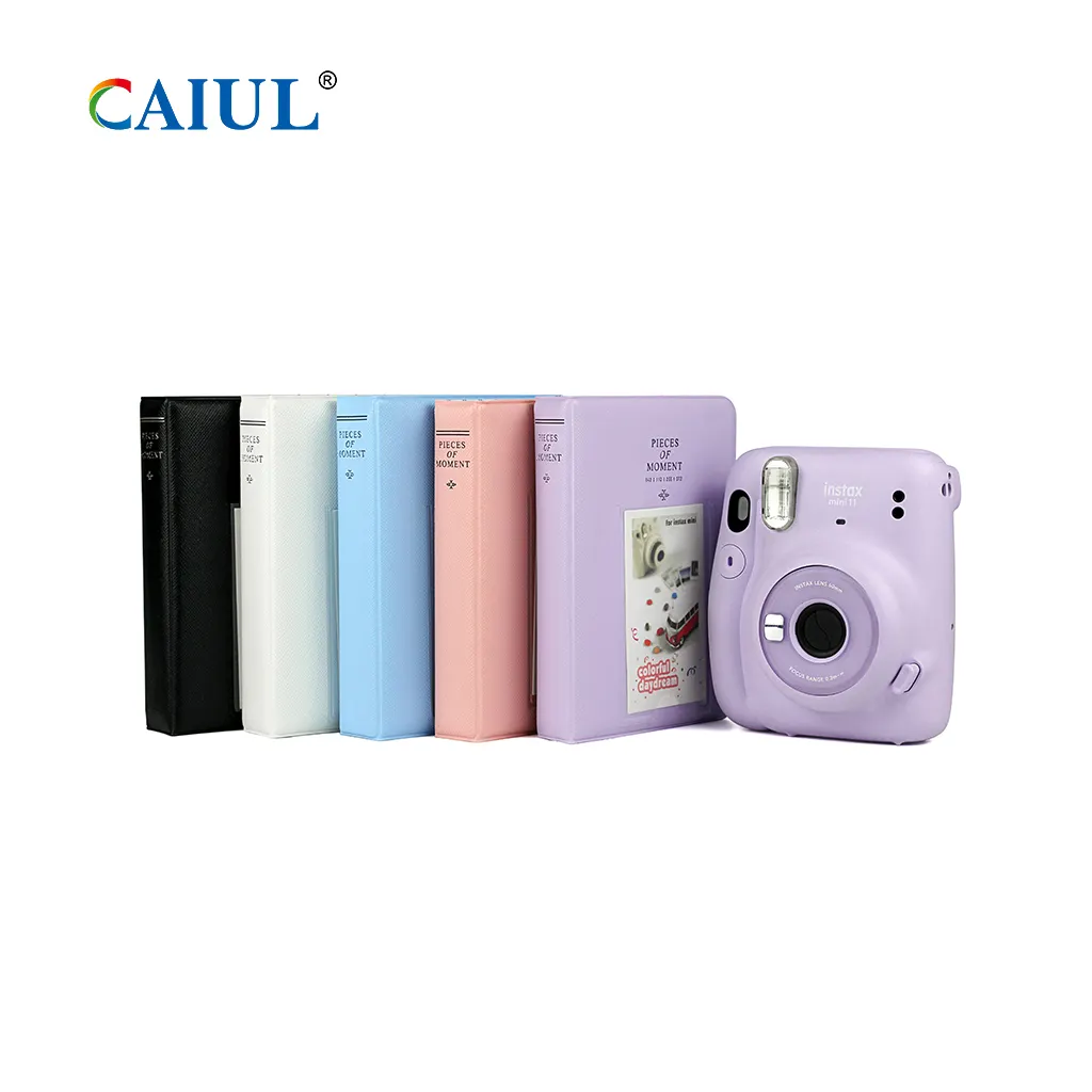 64 Pockets Mini Photo Album for Fujifilm Instax Mini 7s / 8 / 9 / 11 / 25 / 90 / Link / SP-2 / Liplay / Film