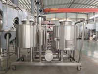 SUS 304 Fermenteur de bière 200L 300L 500L 700L Réservoir BBT Réservoir UnitankJacketed 200l Cuve de fermentation