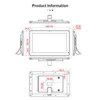 Tablette Pc Android, tout-en-un, 15.6 pouces, meilleur prix, affichage publicitaire