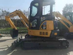 Miniexcavadora Usada Komatsu PC55 PC55mr-2 PC35mr-3 PC30mr-2, Komatsu Usada PC35 PC40mr-2 PC55mr-2 con Bandas de Goma, Excavadora - Product Image 2