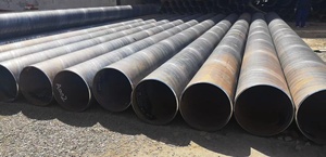 Tubes ou tubes en <span class=keywords><strong>acier</strong></span> au carbone de haute qualité, grand <span class=keywords><strong>diamètre</strong></span>, style spirale, 30 pouces pour tuyau et ligne d'huile - Product Image 5