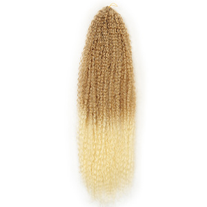 Extensions de <span class=keywords><strong>cheveux</strong></span> synthétiques tressés à la machine, double trame, effet exotique, pour tresses brésiliennes, très demandées à l'international, qualité africaine fine - Product Image 1