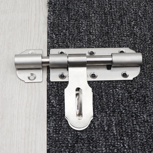 Boulon de tour à tête plate en acier inoxydable de vente chaude boulon à ressort en acier personnalisé extension de glissière longue fenêtre de boulon de porte - Product Image 2