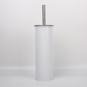 Cepillo limpiador de inodoros con mango largo, juego de cepillo y soporte para inodoro, juego de cepillos de acero inoxidable para baño - Product Image 6