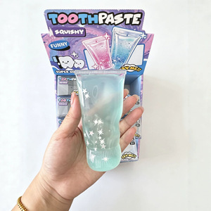 Juguete Blandito Creativo de Pasta Dental al por Mayor, Juguete Transparente de Rebote Lento, Juguetes de Descompresión para Adultos, Alivio de la Ansiedad - Product Image 4